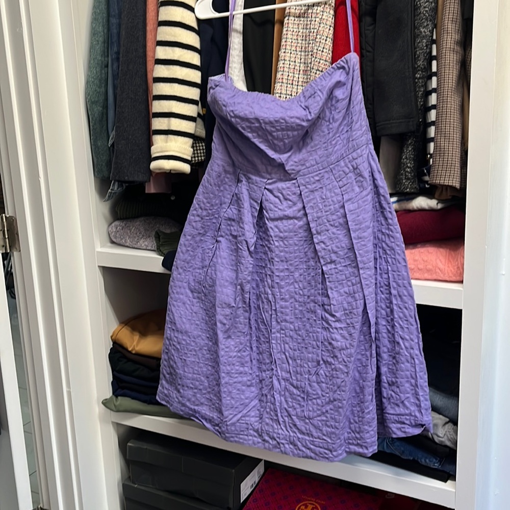 J crew strapless dress